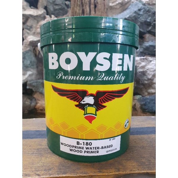 WoodPrime B180 4L Boysen Water Based Wood Primer Paint Liters