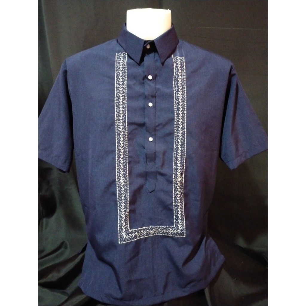 Polo Barong for Men / Office Uniforms / Formal Wear | Shopee Philippines