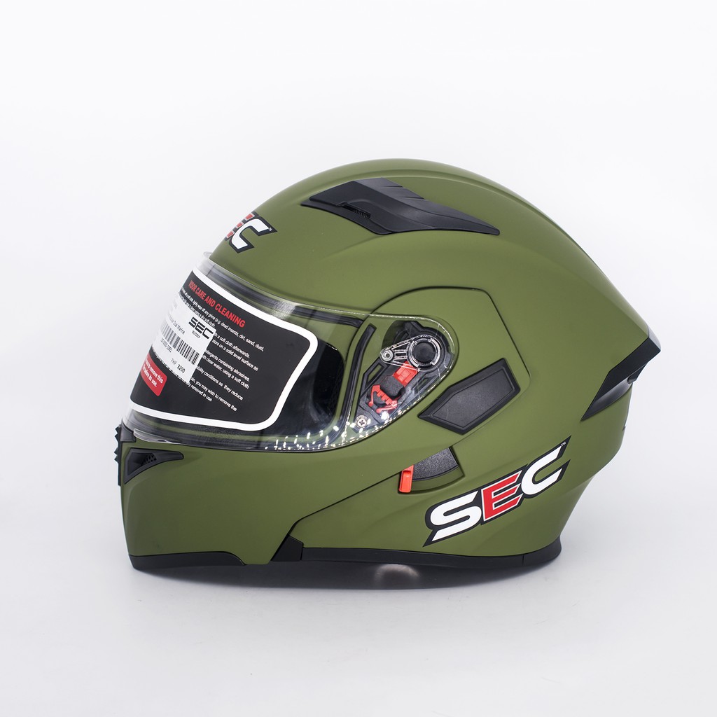SEC Full Face Modular Helmet 1355 Shopee Philippines