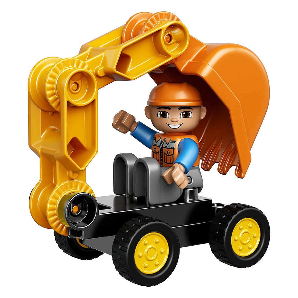 truck and tracked excavator duplo