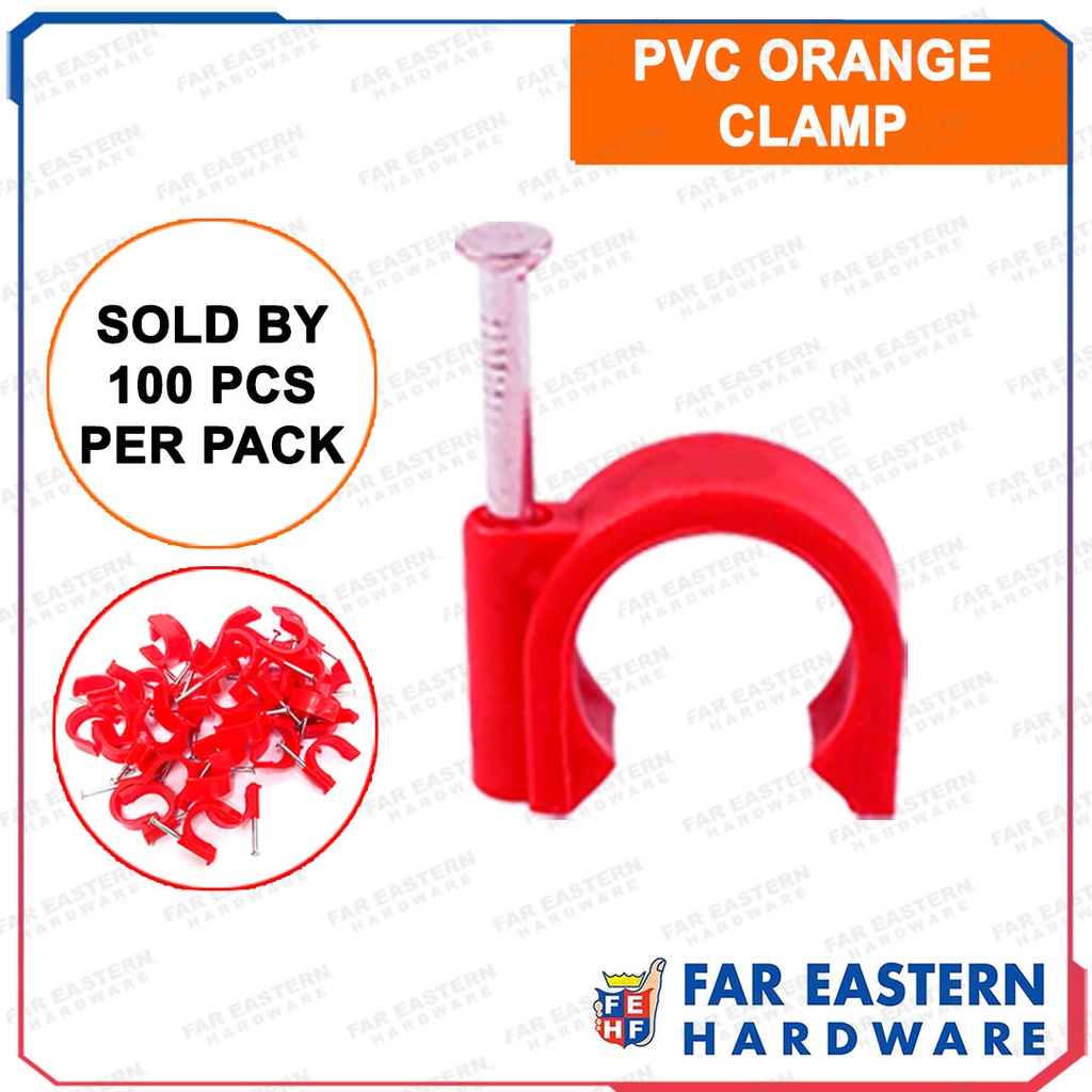 PVC Electrical Cable Clamp Conduit for Flexible Hose / Electrical Pipe
