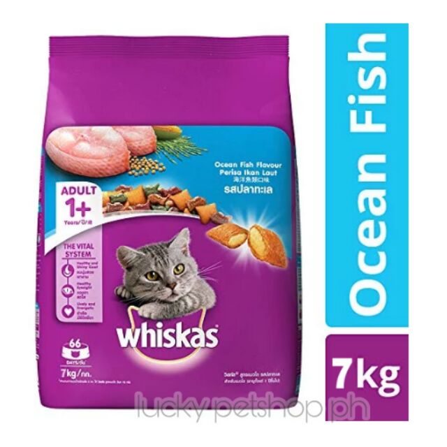 whiskas dry cat food 7kg