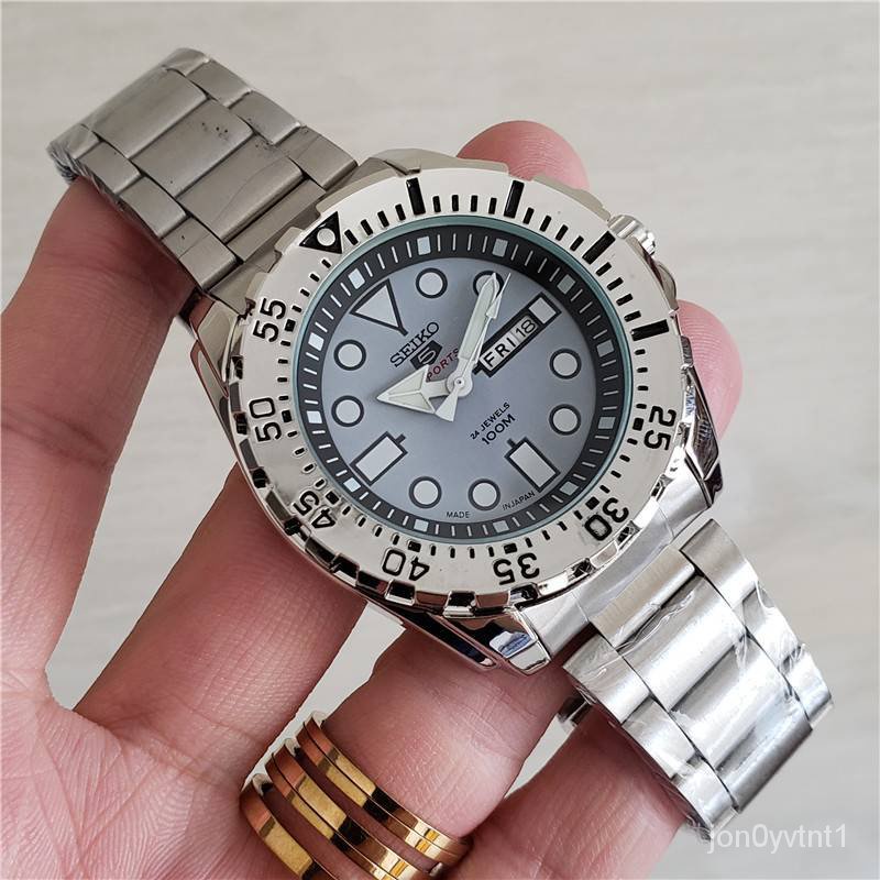 COD][In stock] New Top Brand Men's Watches Original Seiko 5 21 Jewels  Automatic Luminous waterproof | Shopee Philippines