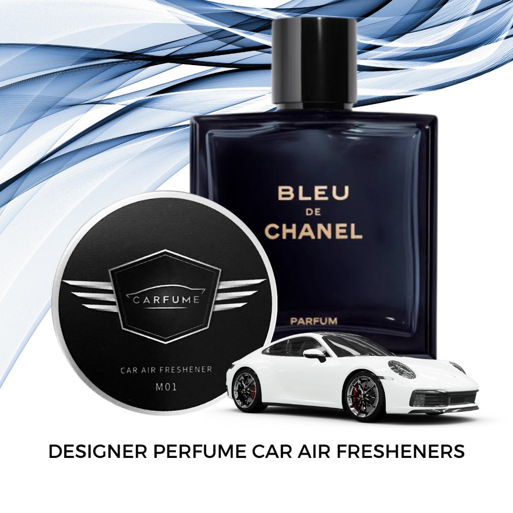 Ready Stock】▤Carfume Bleu de Chanel Designer Perfume Car Air Freshener (Buy  2, Get 1 Free Holder) | Shopee Philippines