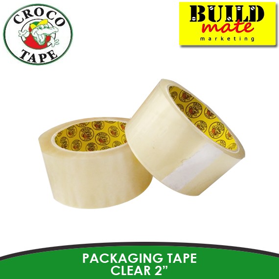 Crocodile Packaging Tape Clear/Tan 2" Shopee Philippines