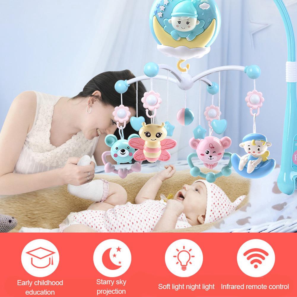 baby musical cot mobile night light