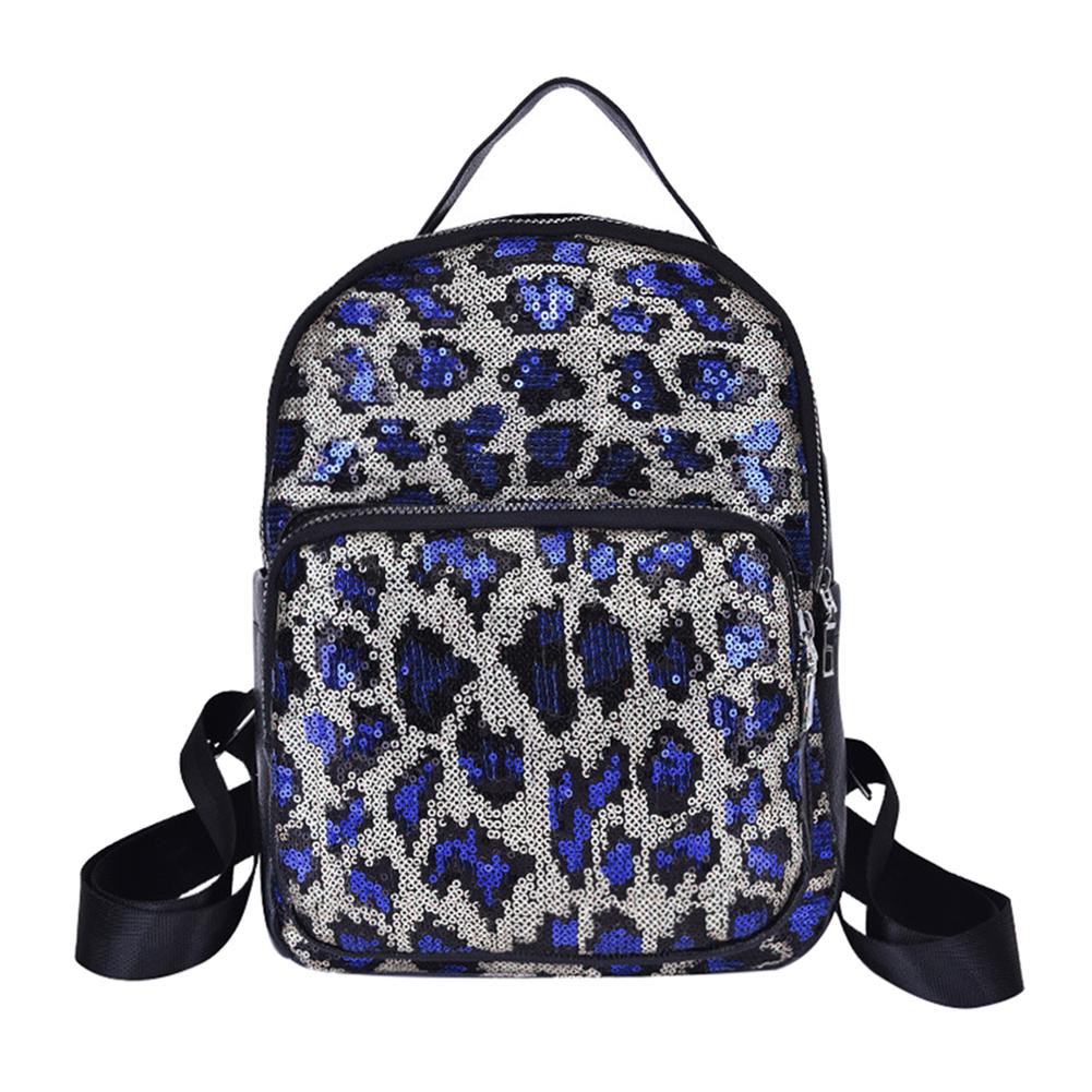 leopard print bookbag