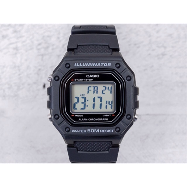 casio w218 h