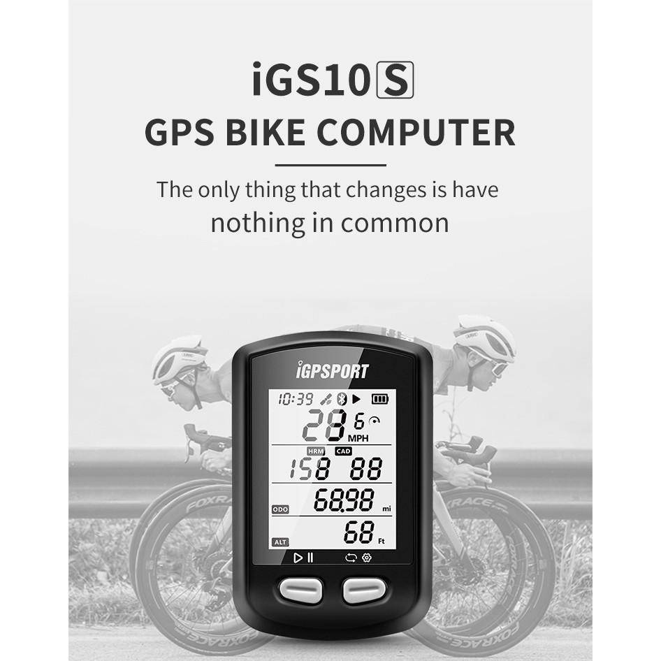 IGPSPORTIGS10S Automatic Backlit IPX6 Waterproof Level Bicycle Mileage