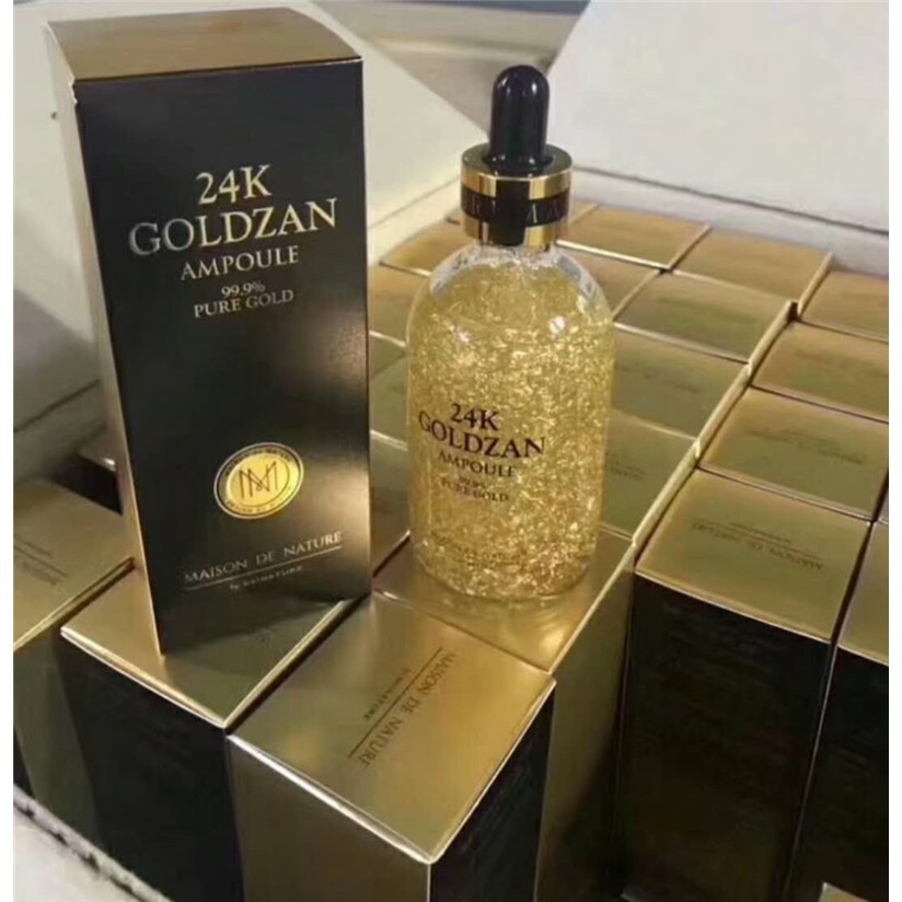 Maison De Nature 24k Goldzan Ampoule Antiaging 100 Ml Shopee Philippines