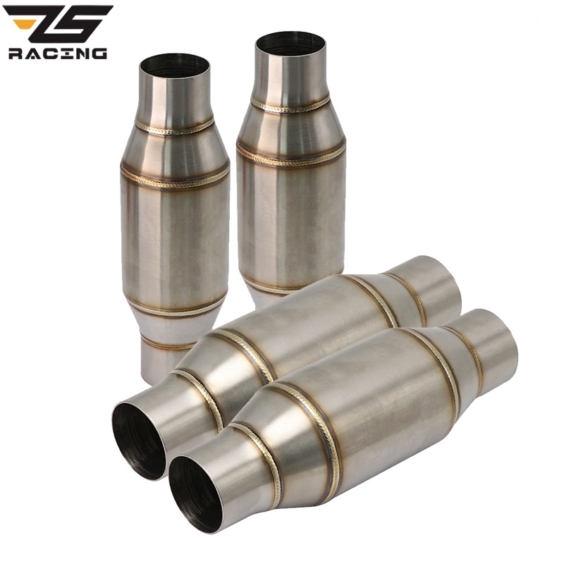 ZS Racing 76mm Motorcycle Exhaust Pipe Muffler Expansion Chamber