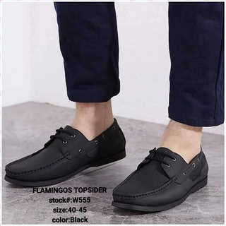 top sider shoes black