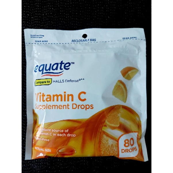 Equate Vitamin C Supplememt Drops (80 Drops) Shopee Philippines