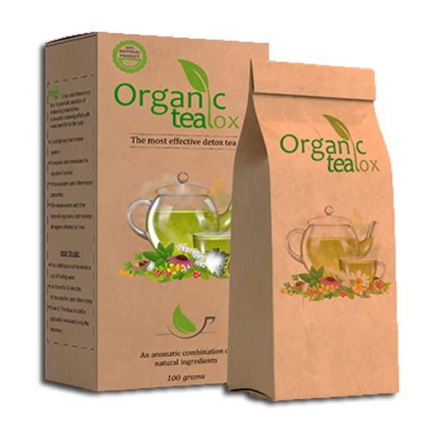 ORGANIC TEATOX TEA detoxifying herbal 