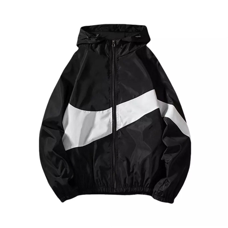 nike swoosh windbreaker jacket