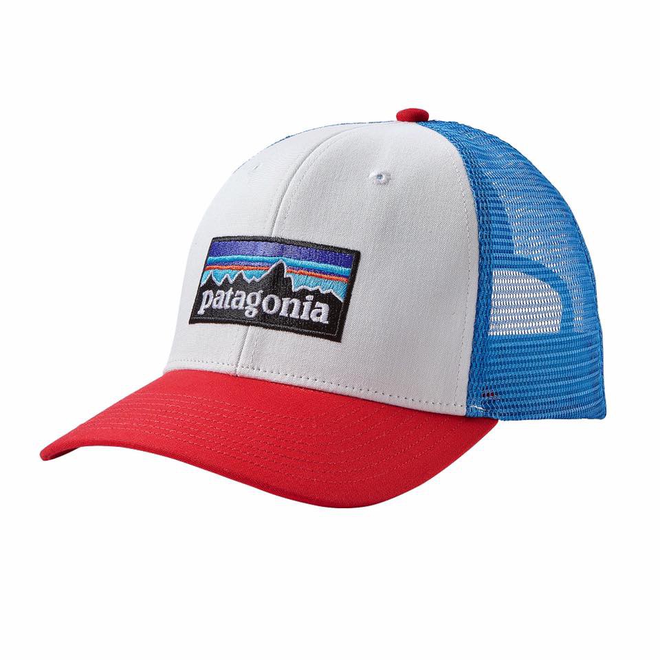 patagonia logo trucker hat