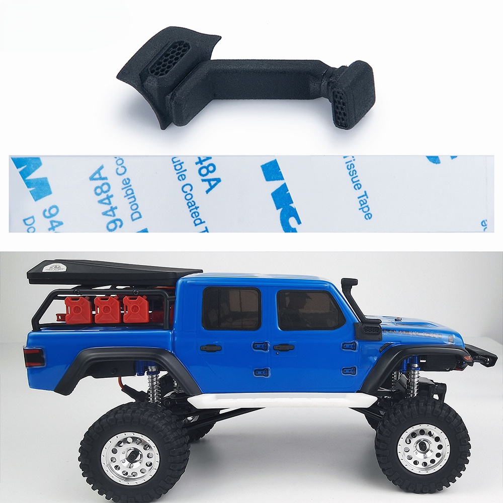 RC Car Snorkel Hood Mount Wading Throat for 1/24 SCX24 AXI00002