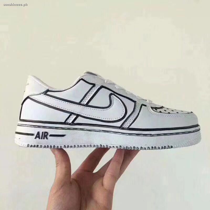 air force one painted shoes