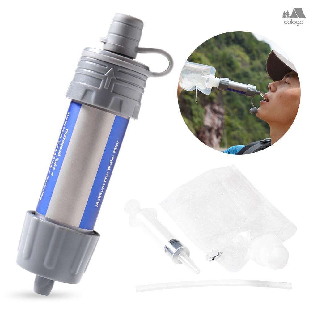 Outdoor Water Filter Straw Water Filtration System Water Purifier for