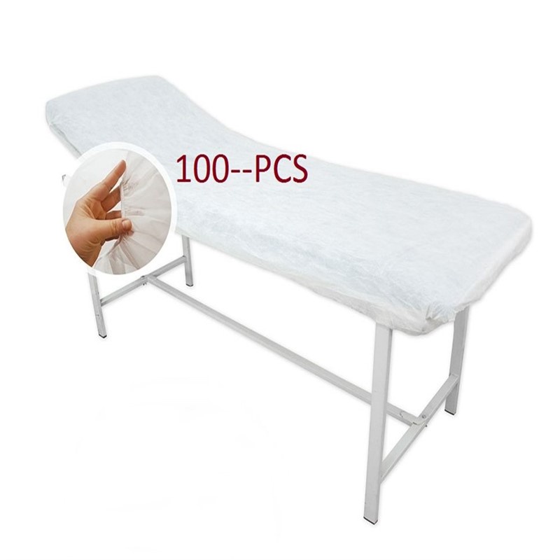 STRETCHER 100 PCS -- 80x220 Disposable cosmonis Elastic Stretcher Cover Hospital Beauty Center
