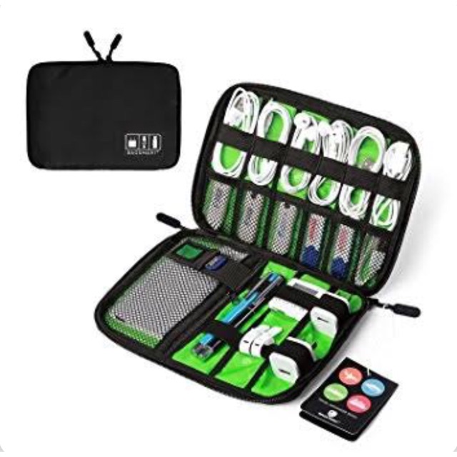 Cable & charger Organizer bag | Shopee Philippines