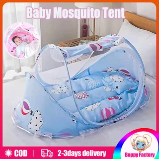⭐Baby Mosquito Net Set⭐ Comfort Bed with Pillow Folding Mosquito Net Newborn Crib
