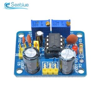 1Pcs NE555 Pulse Frequency Duty Cycle Square Wave Rectangular Wave Signal Generator Adjustable 555 #2