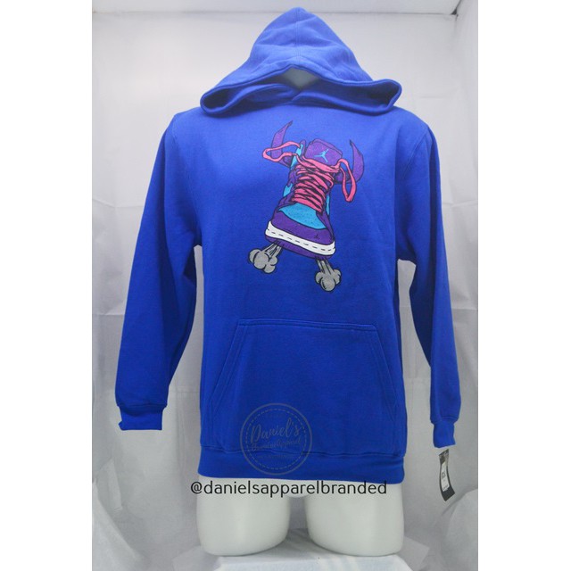 blue jordan hoodie mens