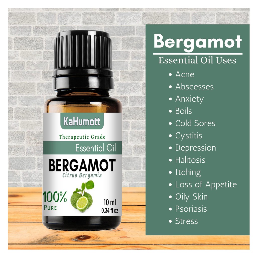 BERGAMOT 100% Pure Essential Oil 10 ml | Shopee Philippines