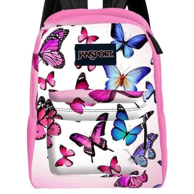 jansport backpack butterfly