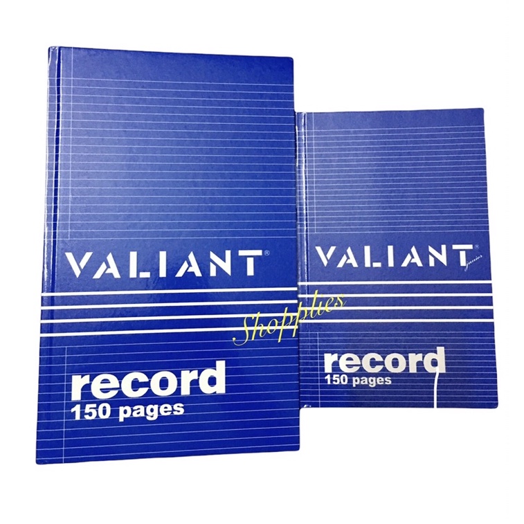 Valiant Record Book / Log Book Shopee Philippines