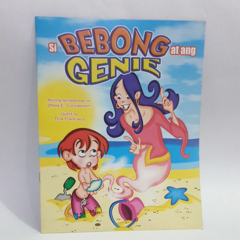 Si Bebong At Ang Genie Bedtime Stories And Activity Book Read And Color Shopee Philippines 6036