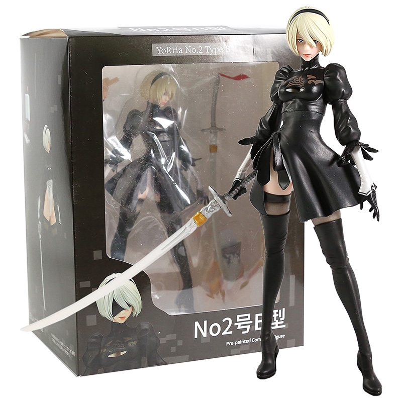 12" NieR Automata 2b YoRHa No.2 Type B Model Costume Changeable PVC ...