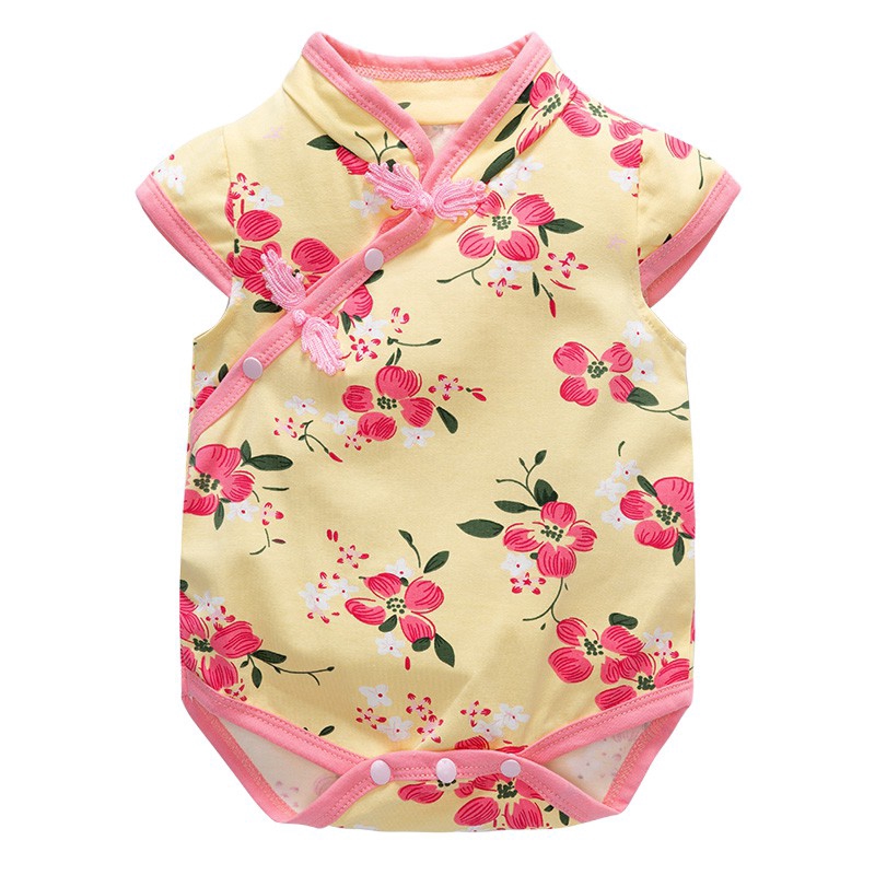 baby cheongsam romper