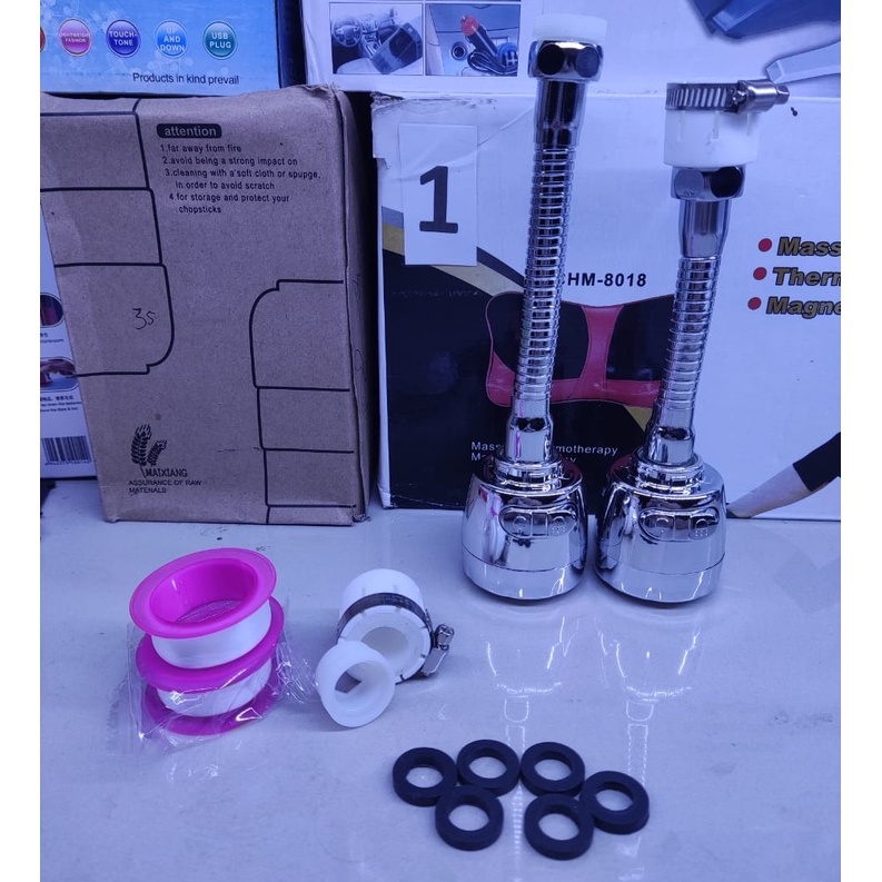 Connection Of STAINLESS Kitchen Faucet Head 1 Package Contents 2