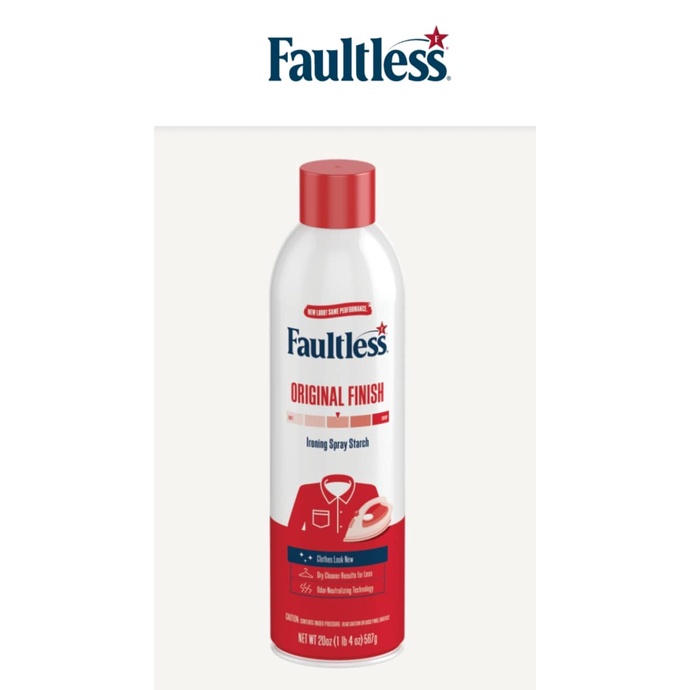 Faultless Original Hold Spray Starch (567g) *Eu _3j Shopee Philippines