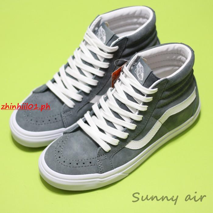 vans sk8 hi grey