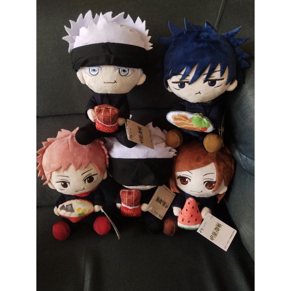 Taito Jujutsu Kaisen Gojo plush Yuji Itadori plush Megumi plush Nobara
