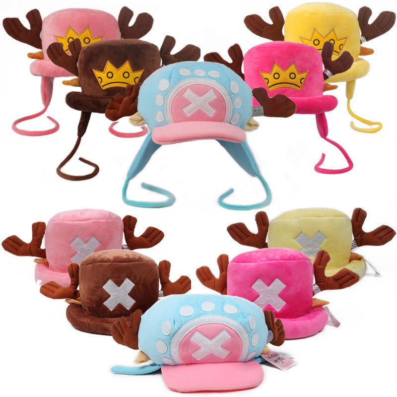 One Piece Anime Tony Chopper Hats Funny Cute Cap Chopper Cosplay