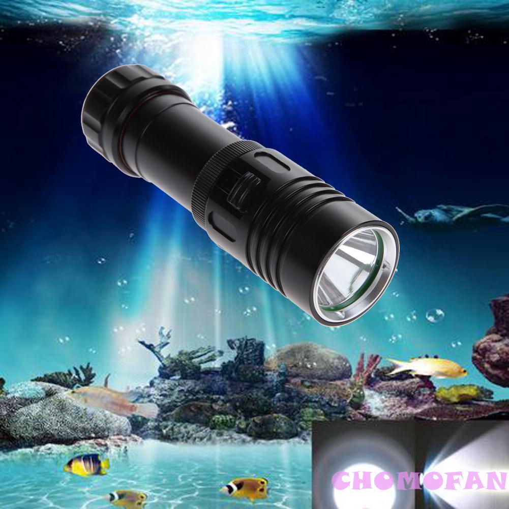 10000LM  XM-L T6 LED Scuba Diving Flashlight Underwater 100m Depth Torch Light K 