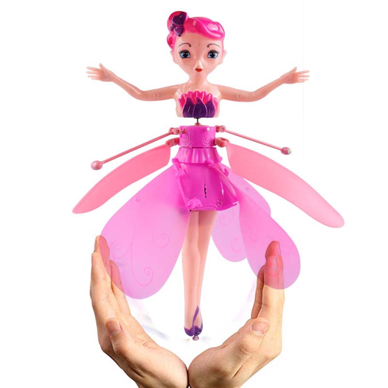 magic flying fairy princess doll infrared kids toys