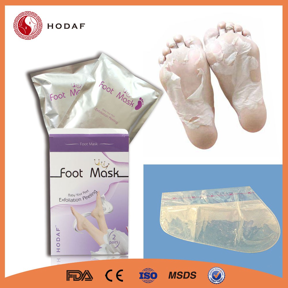 HODAF Exfoliating Foot Peel Spa Mask 2pair | Shopee Philippines