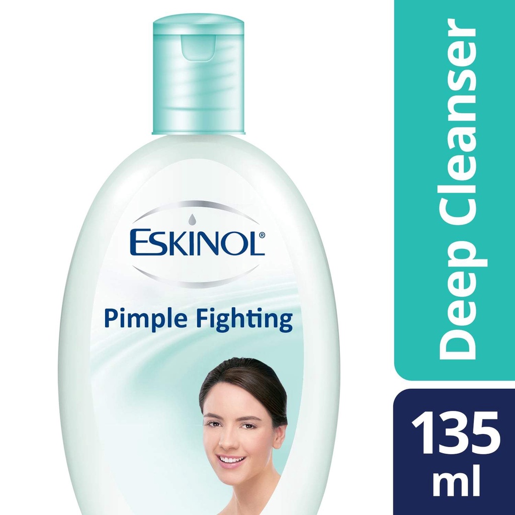 Eskinol Deep Cleanser Pimple Fighting 135ML Facial Cleansing 135 ml