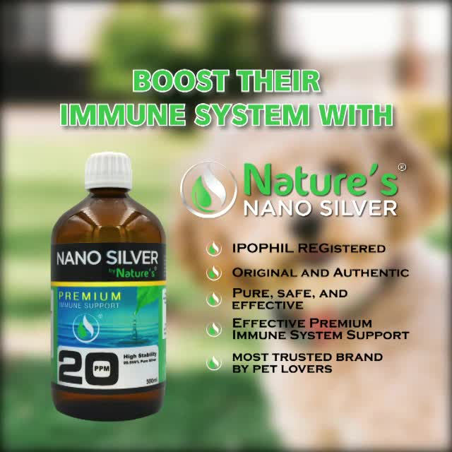 NANO SILVER by NATURE'S 500ml ORIGINAL. THE ONLY BRANDED NANOSILVER ...