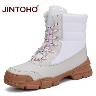 leather snow boots ladies