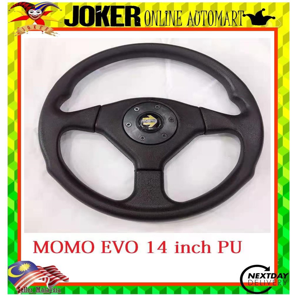 MOMO EVO 3 14 INCHS CAR STEERING WHEEL Shopee Philippines