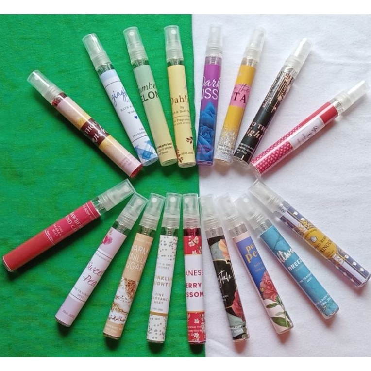 Original Bath & Body Works Best Seller Body Mist 10ml Shopee Philippines