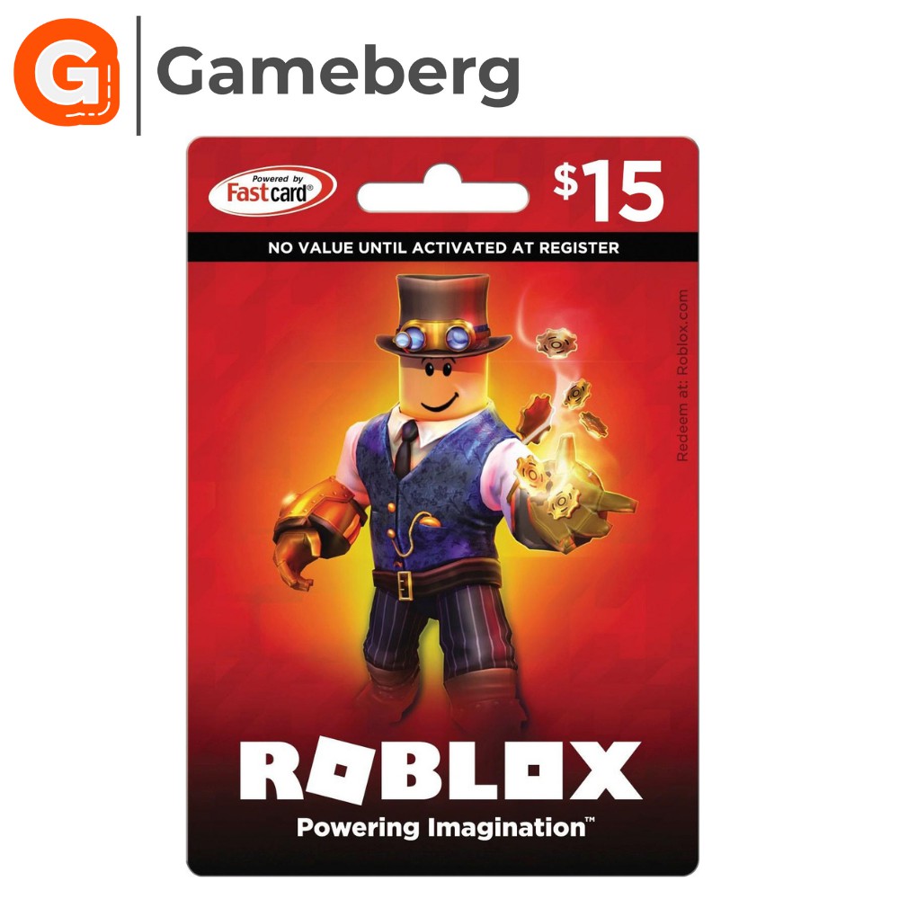 Robux Roblox 15 Gift Card 1200 Robux Shopee Philippines - 15 robux card