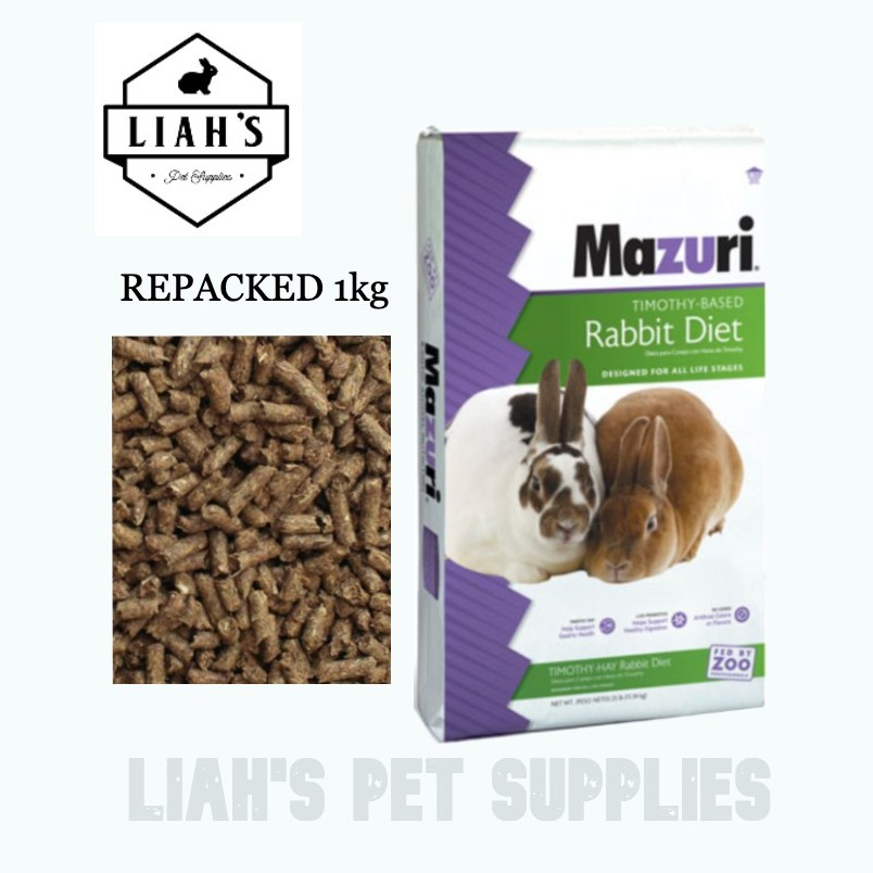 mazuri timothy based rabbit diet
