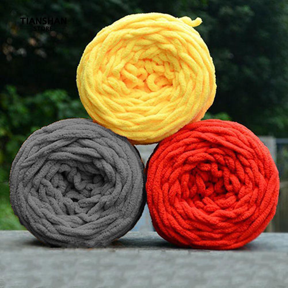 H&L DIY Thick Yarn Ball Hand Knitting Crochet Craft | Shopee Philippines